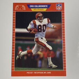 1989 Pro Set Football Card Cris Collinsworth #448